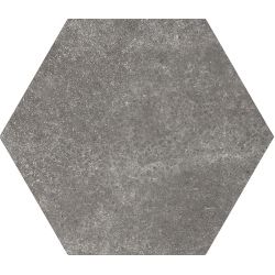  Carrelage Hexagonal en grès cérame émaillé. 
 Sur la photo sont mélangés les coloris GREY, BLACK...