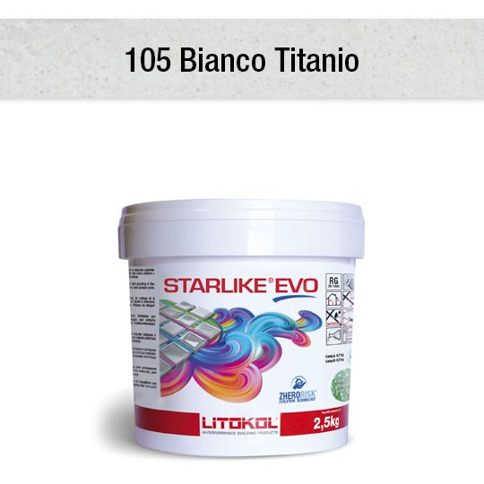 STARLIKE EVO 105 BIANCO TITANIO 2.5 KG