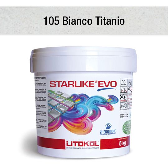STARLIKE EVO 105 BIANCO TITANIO 5 KG