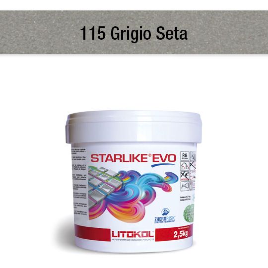 STARLIKE EVO 115 GRIGIO SETA 2.5 KG