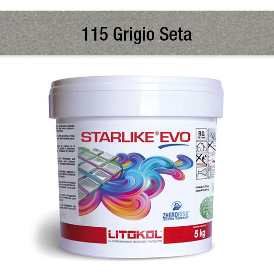 STARLIKE EVO 115 GRIGIO SETA 5 KG