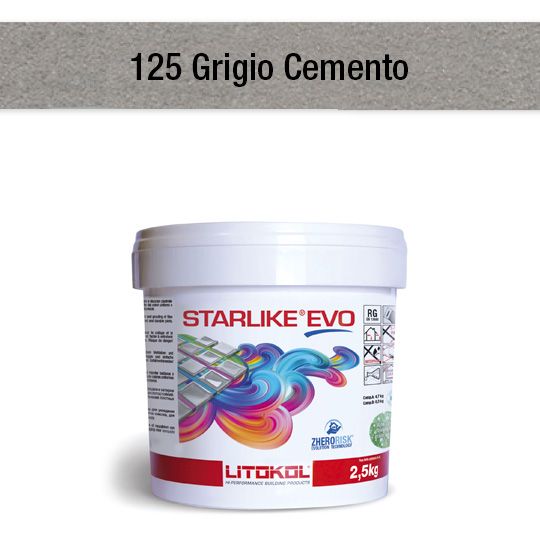 STARLIKE EVO 125 GRIGIO CEMENTO 2.5 KG