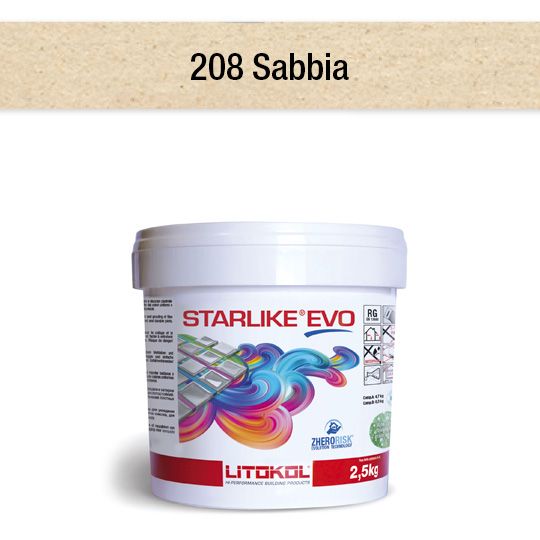 STARLIKE EVO 208 SABBIA 2.5 KG