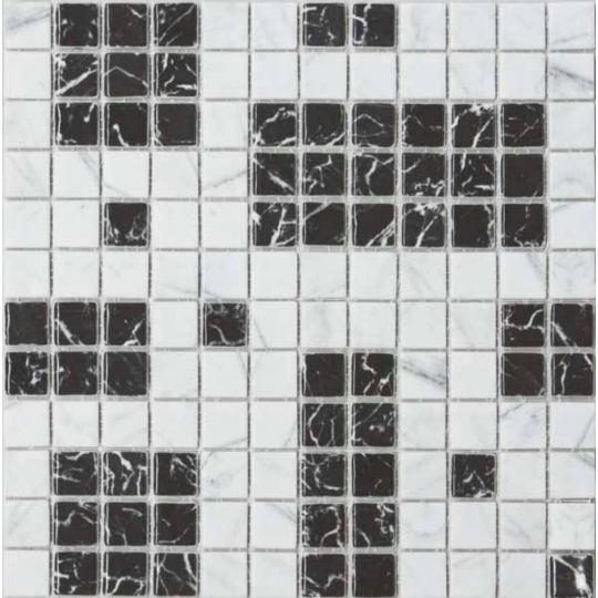 mosaïque rectangular blanco