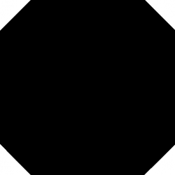   Carreaux 31,6x31,6 cm Octogone noir mat avec cabochon 6,7x6,7 cm blanc mat en grès émaillé....
