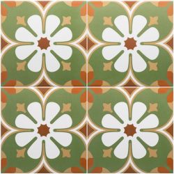  Rivoli nouvelle série de EQUIPE CERAMICAS 
 Décors Paris 20x20 cm vert, beige, rouge et blanc....