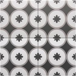  Rivoli nouvelle série de EQUIPE CERAMICAS 
 Décors Copenhague 20x20 cm blanc noir gris 
 Très...