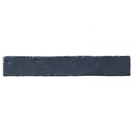Carrelage bleu marine mat 3,8x23,5